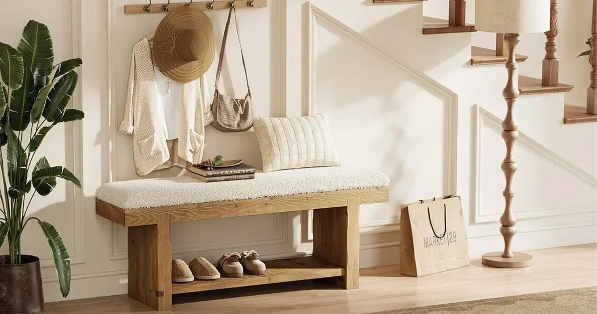 Why Choose an Upholstered Entryway Bench?