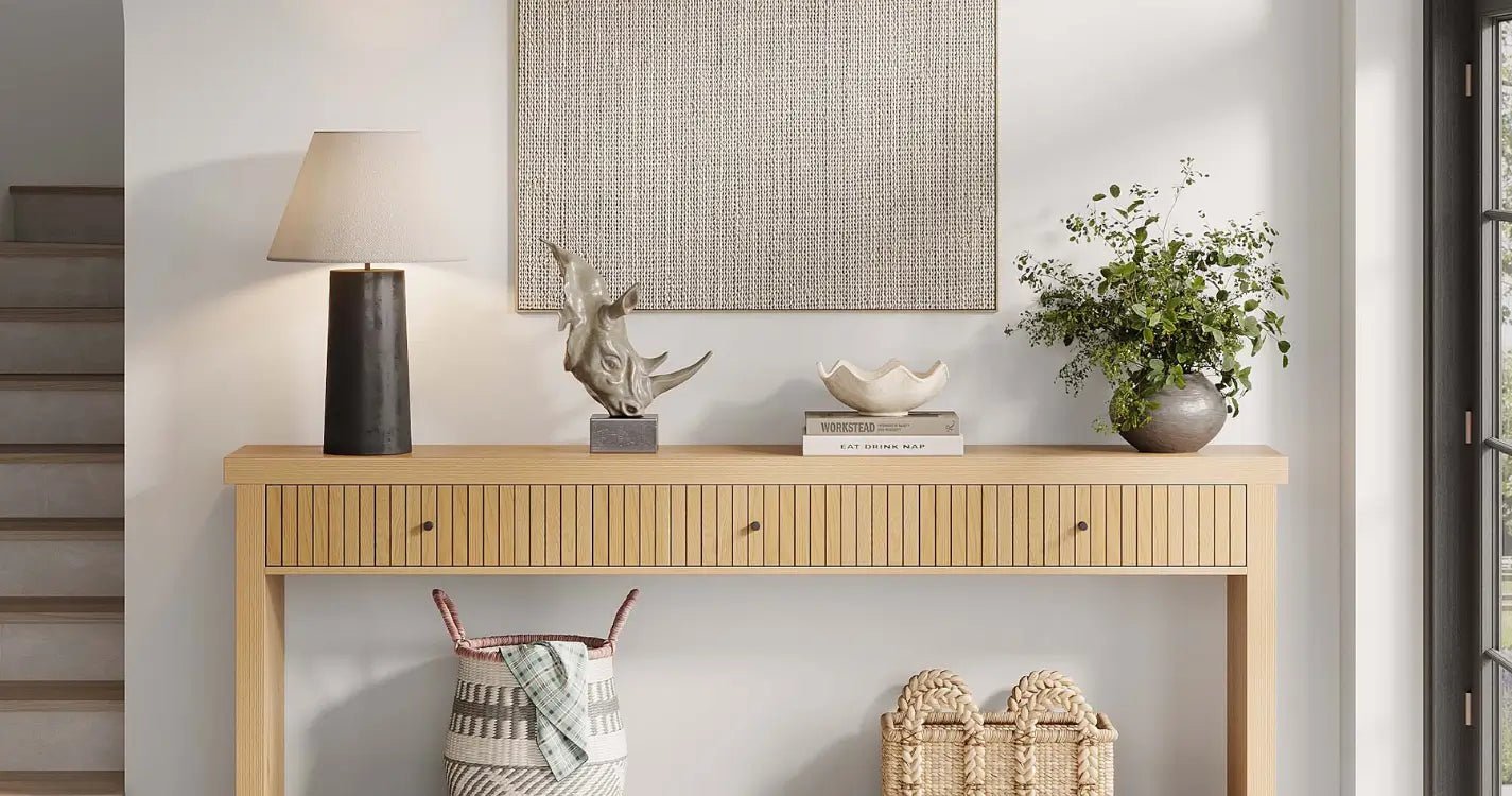 What Color Console Table Goes With Grey Furniture?