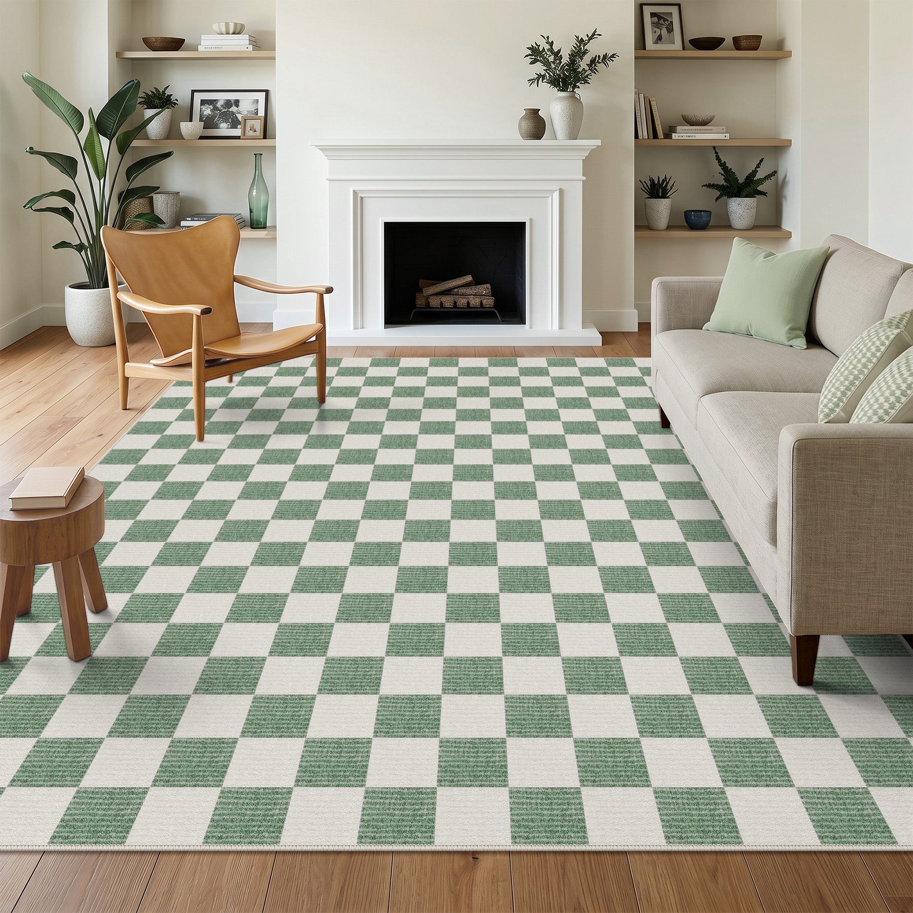 5x7/8x10 Large Geometric Area Rugs, Soft Washable Rug for Bedroom Non-Slip
