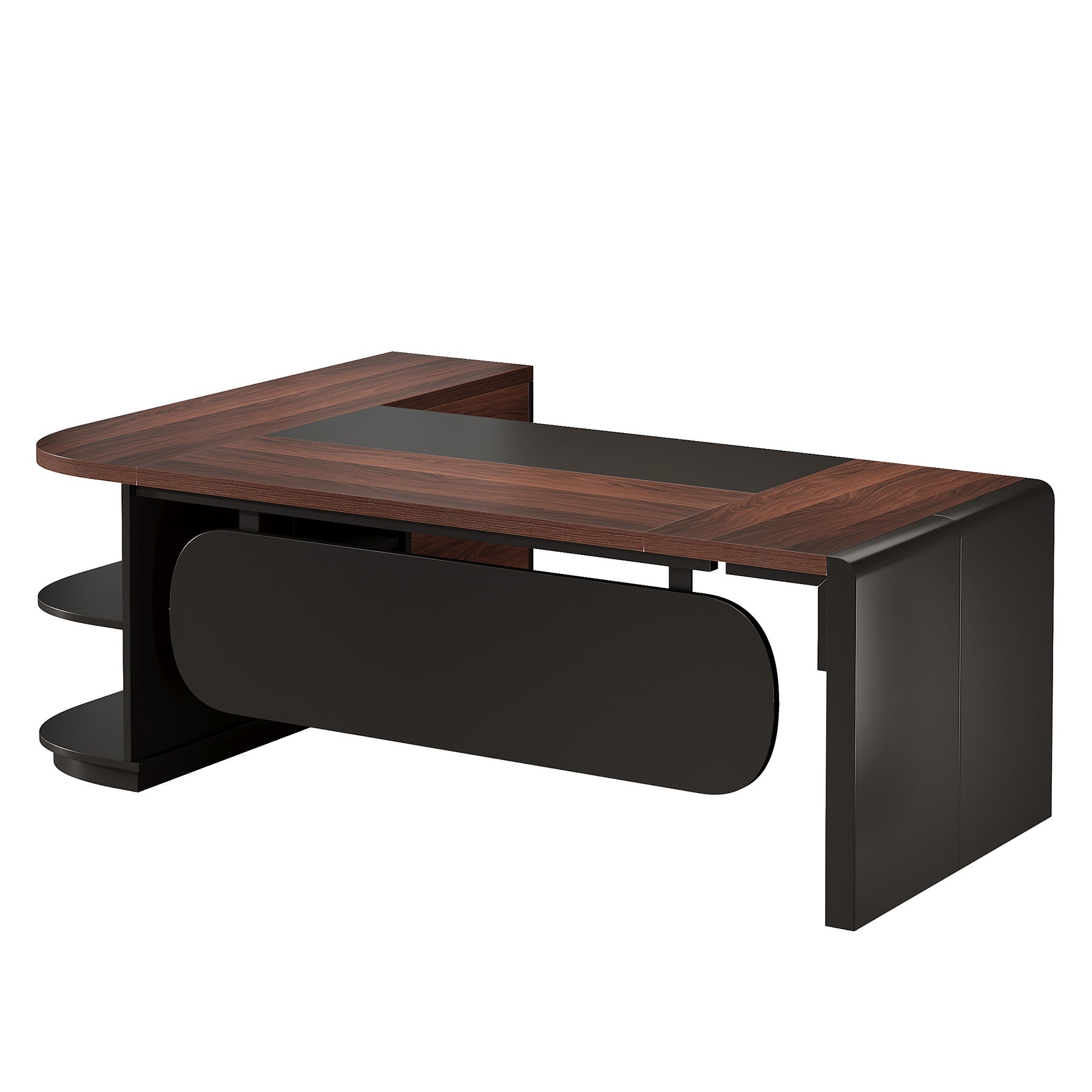 Tribesigns 80'' Executive Desk, L-Shaped Computer Desk with
