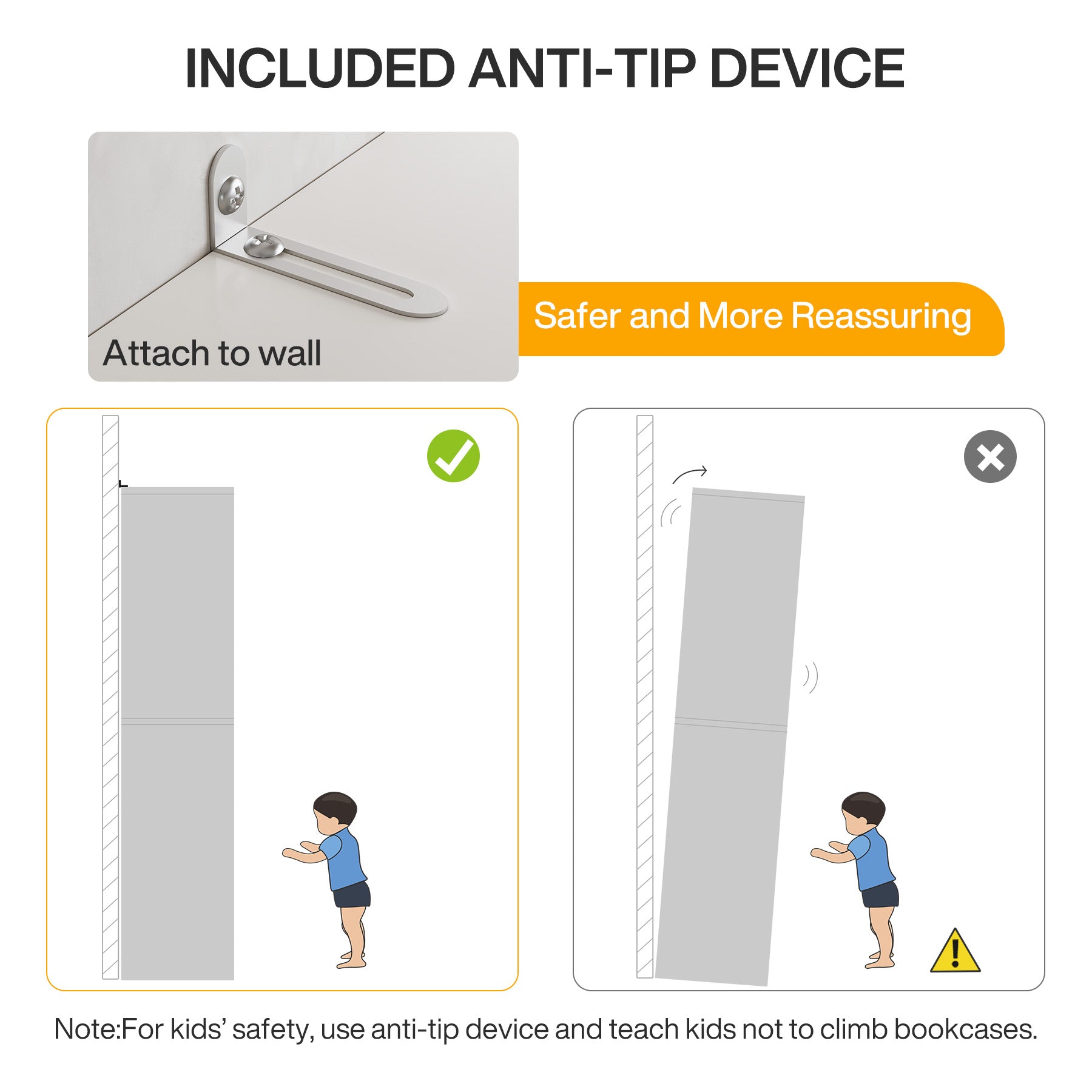 9-Tier Shoe Cabinet, 40-45 Pairs Shoe Storage Organizer with Open Shelves