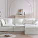 118" Floor Sofa, Cloud Modular Sectional Sofa with 3 Pillows Tribesigns