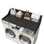 54" Washer Dryer Countertop with Drawers#Color_Black