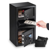 5.8 Cuft Biometric Depository Drop Safe for Business, Heavy‑Duty Steel Fingerprint Cash Safe Box 3