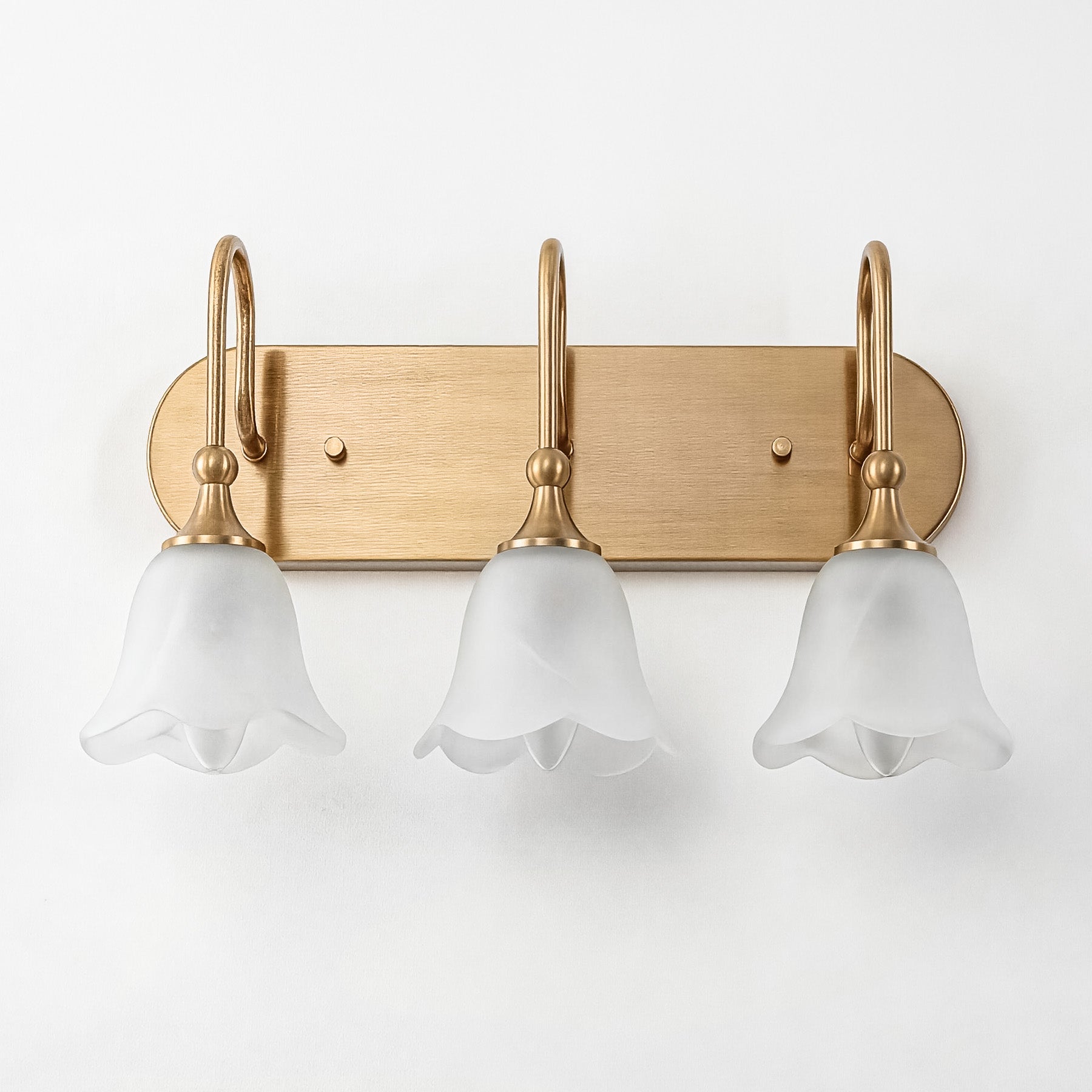 3-Light Light Fixtures, Modern Wall Lights Bathroom Vanity with Clear Glass Shades