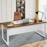 63" Computer Desk, Modern Executive Desk with Sturdy Legs 3