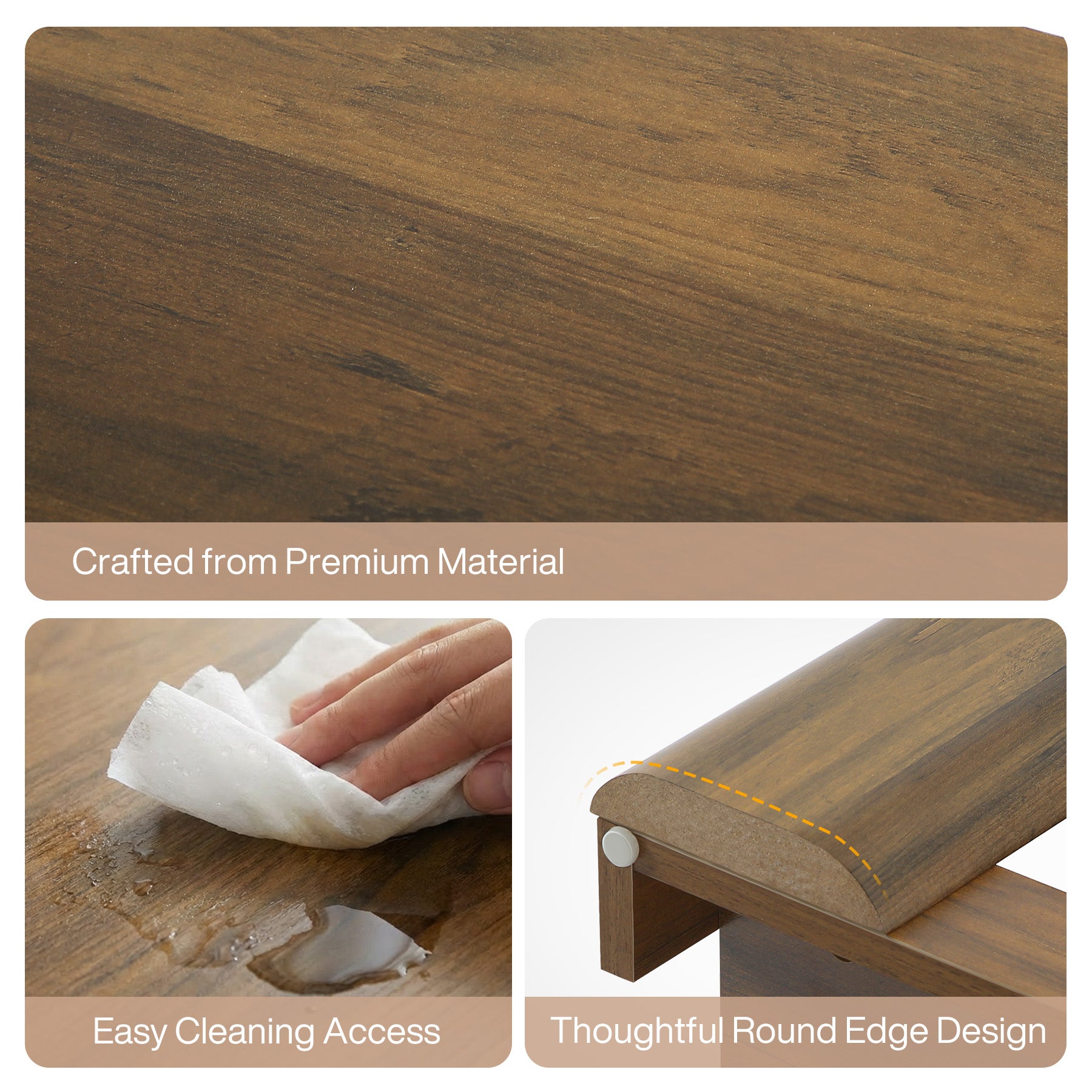 6-Tier Bookshelf, 71" Tall Bookcase Floor Standing Display Storage Shelves