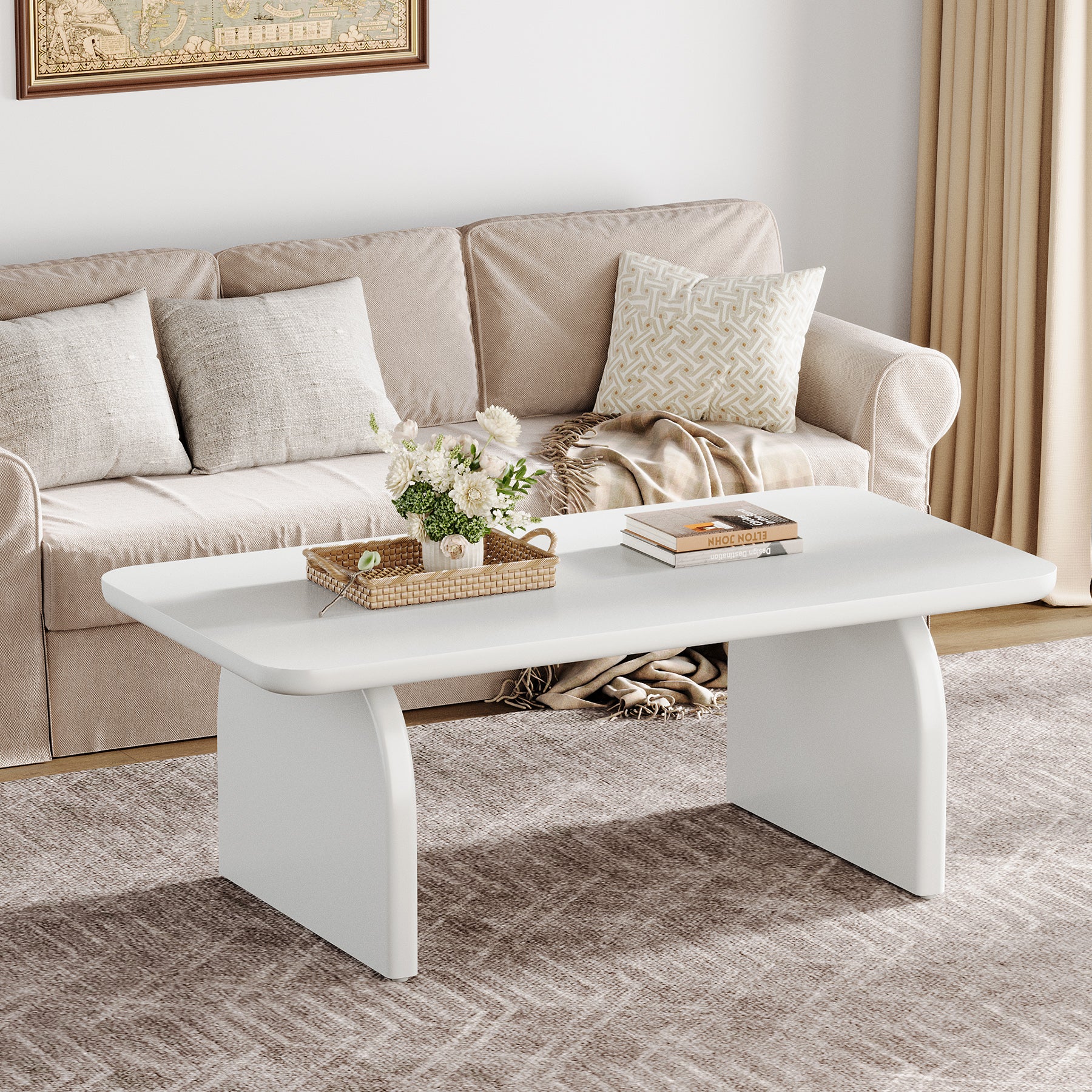 Farmhouse Rectangular Coffee Table
