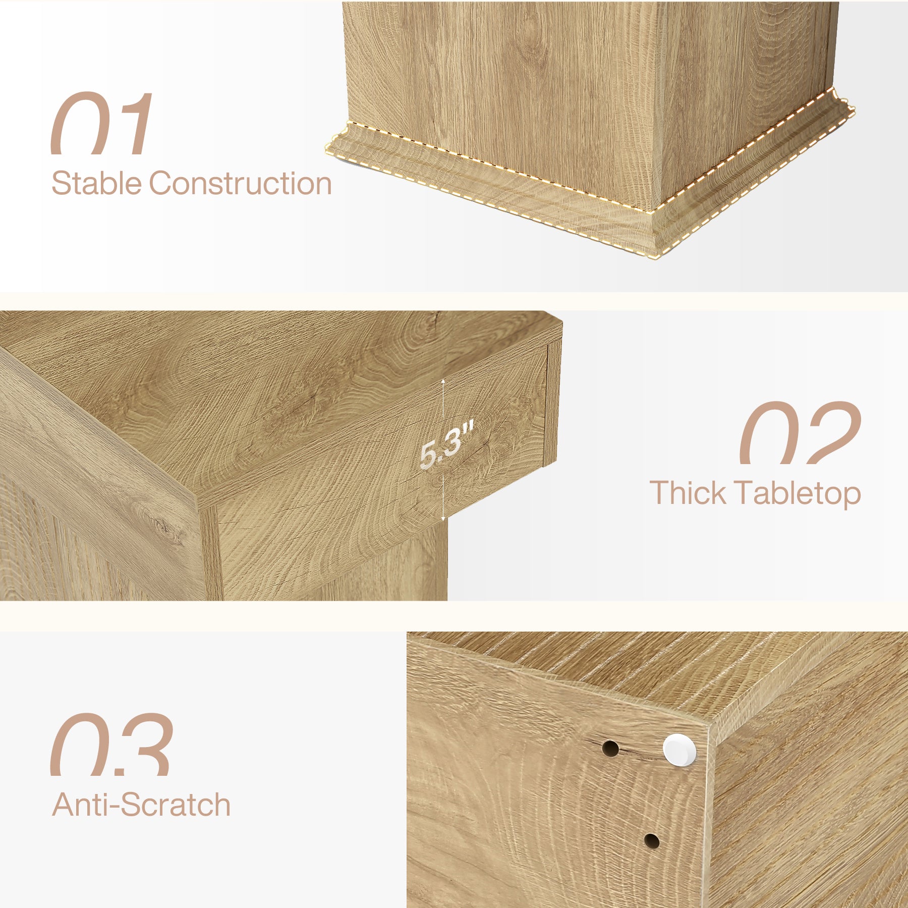Tribesigns 78.7-Inch Fluted Console Table with Double Base, Extra Long Sofa Table for Hallway