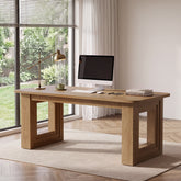 63" Executive Desk, Modern Computer Desk with Heavy Duty Dase for Home Office 3