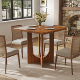 Square Solid Wood Dining Table, 31.5" Kitchen Table for 2-4 People 3
