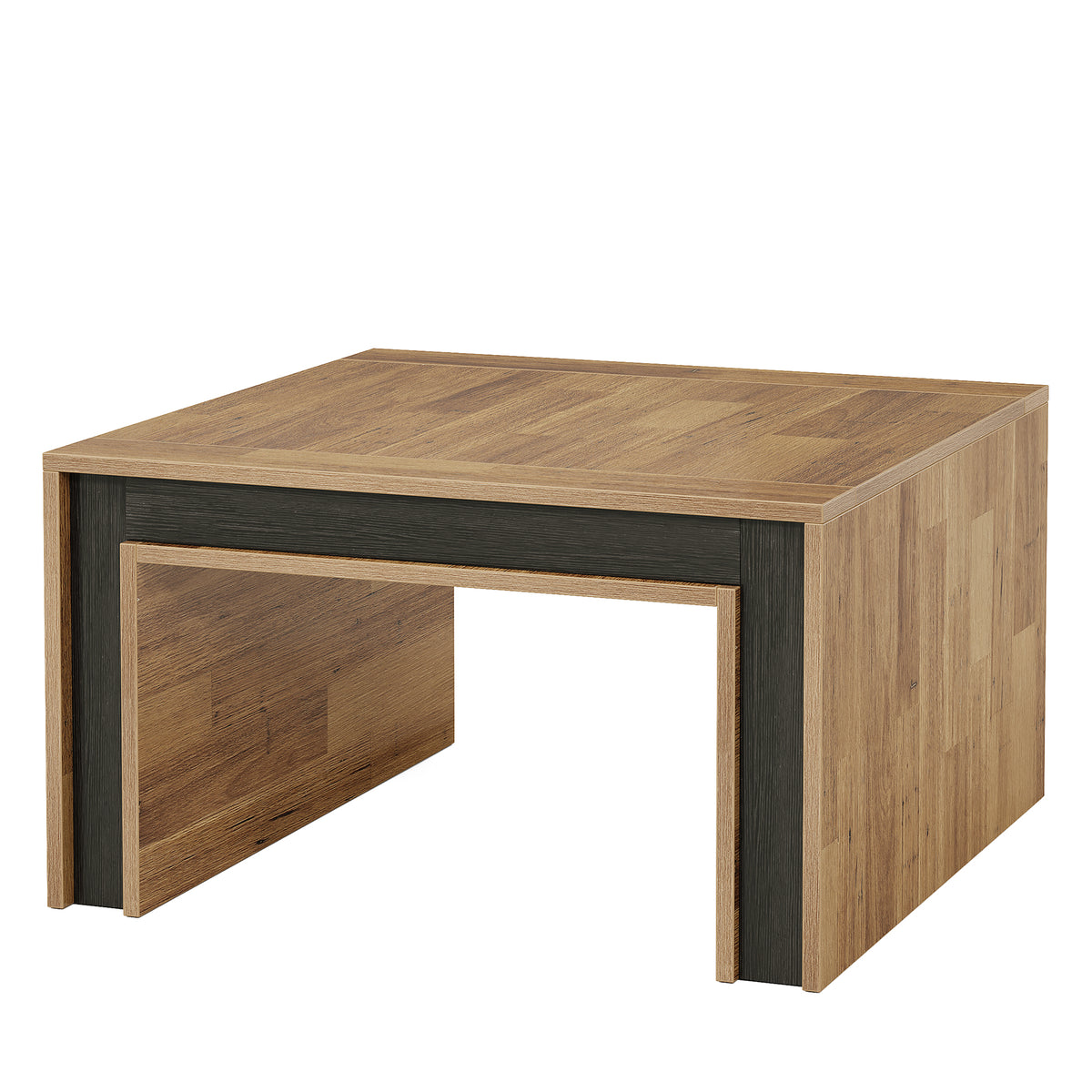 31.5" Square Coffee Table, Modern Center Table with Heavy Duty Base for Living Room