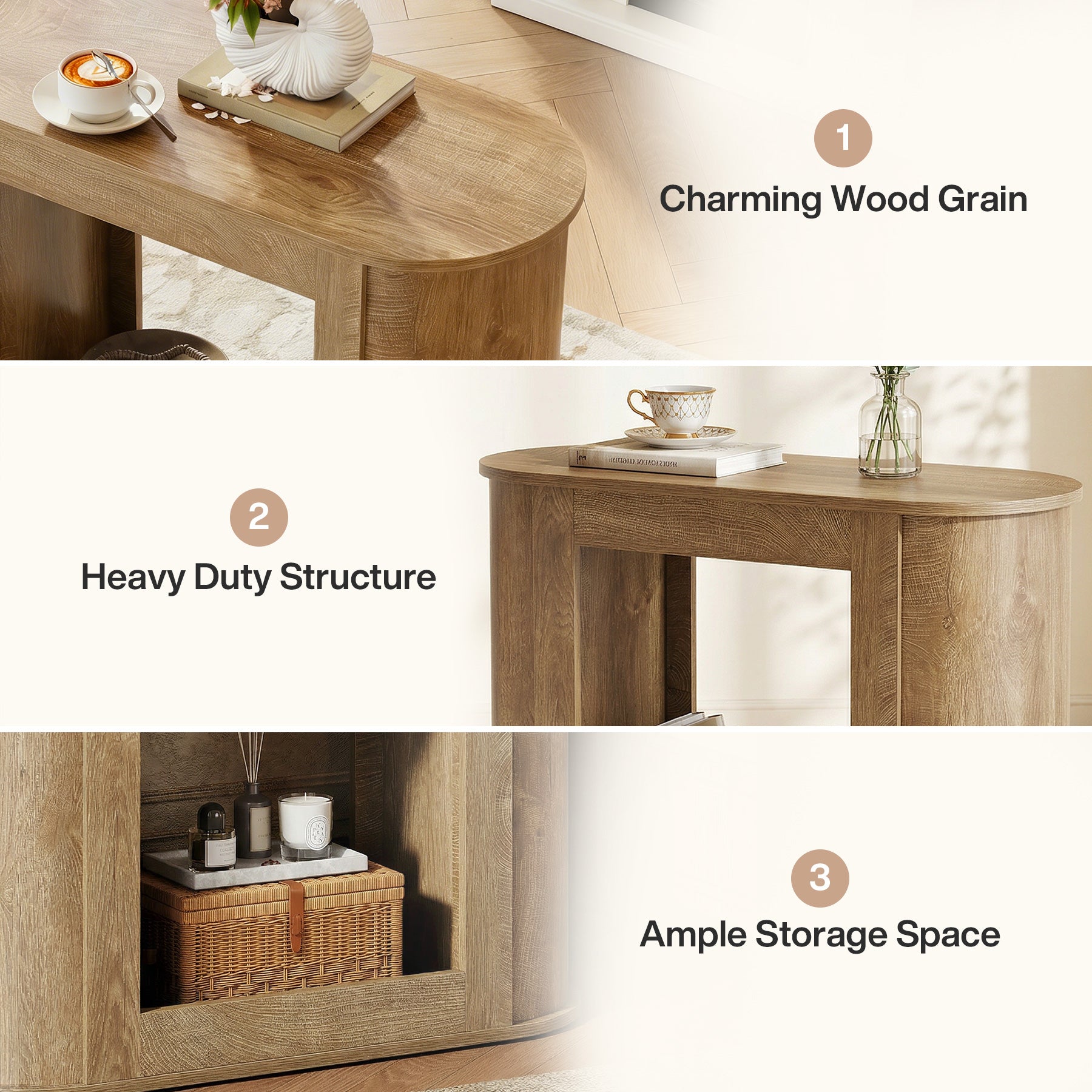 Tribesigns 31.5" Narrow Side Table, 2-Tier End Table with Shelf