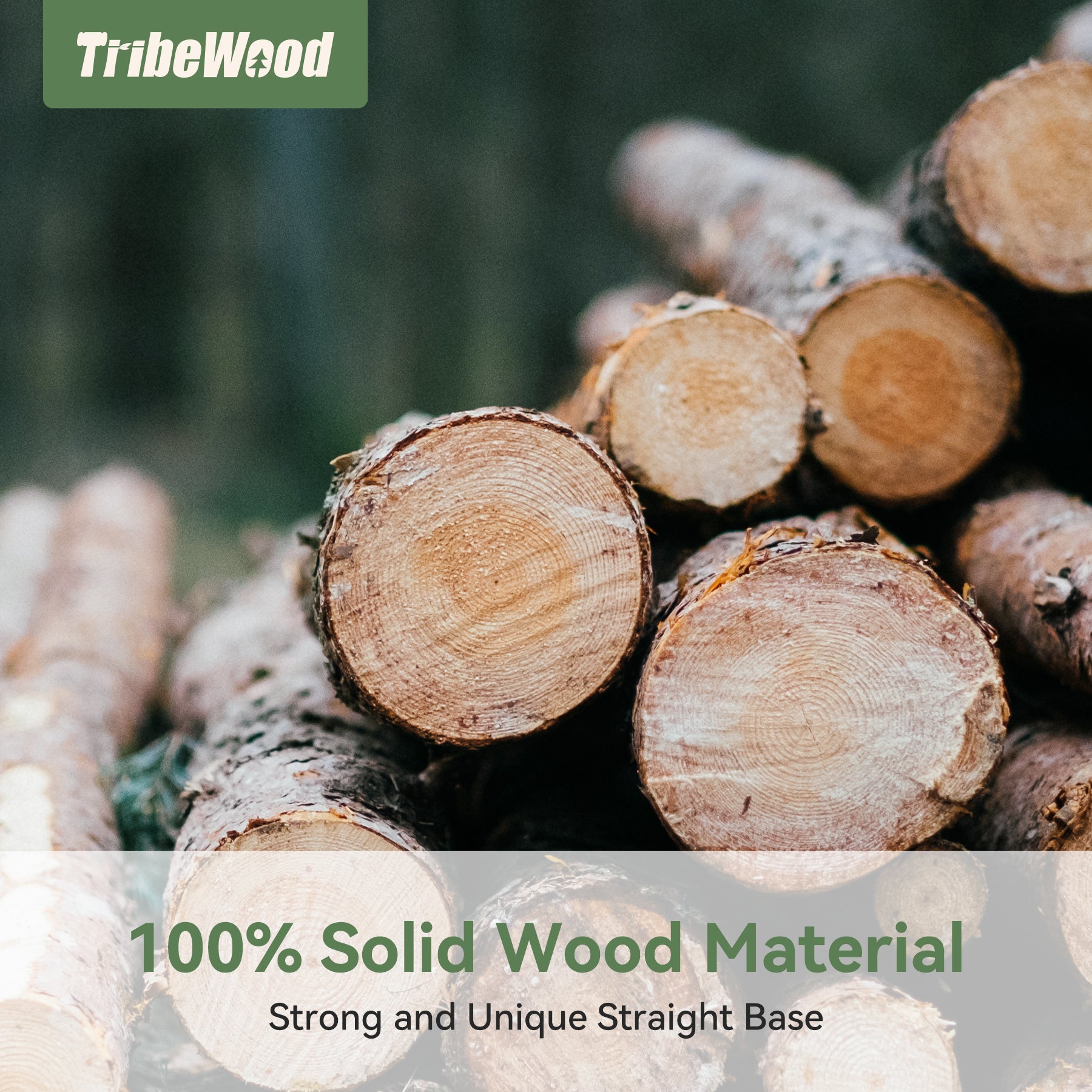 Solid Wood Round Dining Table, 47.2" Farmhouse Kitchen Table for 4-6 People