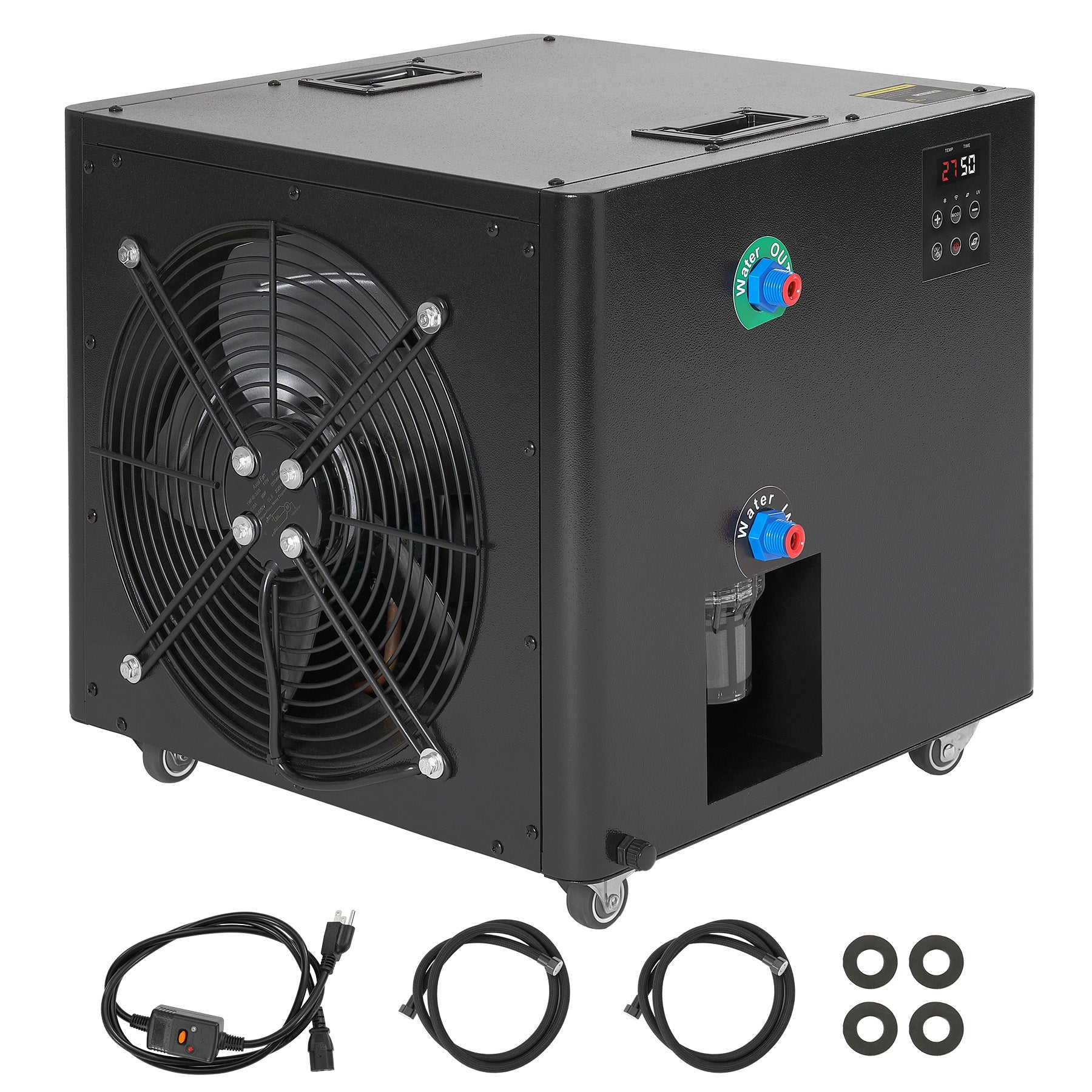 1HP All-in-One Ice Bath Chiller – APP & Manual Dual Control Cools 300L to 37.4°F in 4.5 Hrs