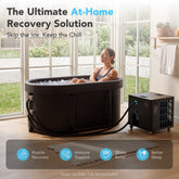 1HP All-in-One Ice Bath Chiller Cooling & Heating Dual Mode 3