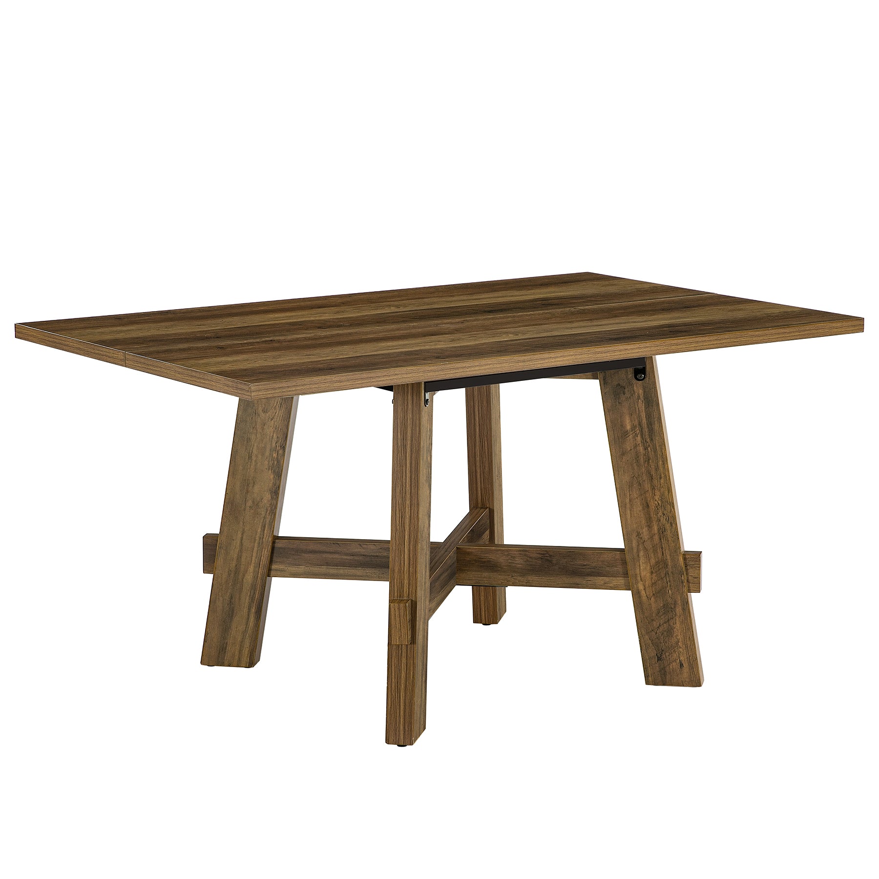 Tribesigns 47-Inch Dining Table, Cross Brace Kitchen Table for 4