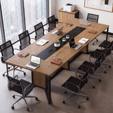 9FT Conference Table, 110.24" Office Meeting Table with Cable Grommets for 8-10 People 3