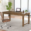 63" Executive Desk, Sturdy Home Office Computer Desk Writing Table