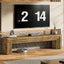 70.9" TV Stand, Wooden Entertainment Center Console for 75-Inch TVs