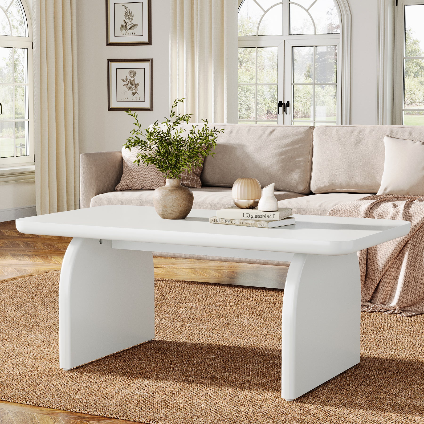 Farmhouse Rectangular Coffee Table