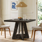 31.5" Dining Table, Square Kitchen Dinner Table for 2-4 People