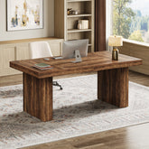 63" Executive Desk, Large Computer Desk with Heavy-Duty Legs 3