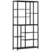 Tribesigns Bookshelf, 79 inches Tall Etagere, 8-Tier Staggered Bookcase Tribesigns