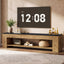 71" TV Stand, Large Entertainment Center with Shelf for TVs up to 80"