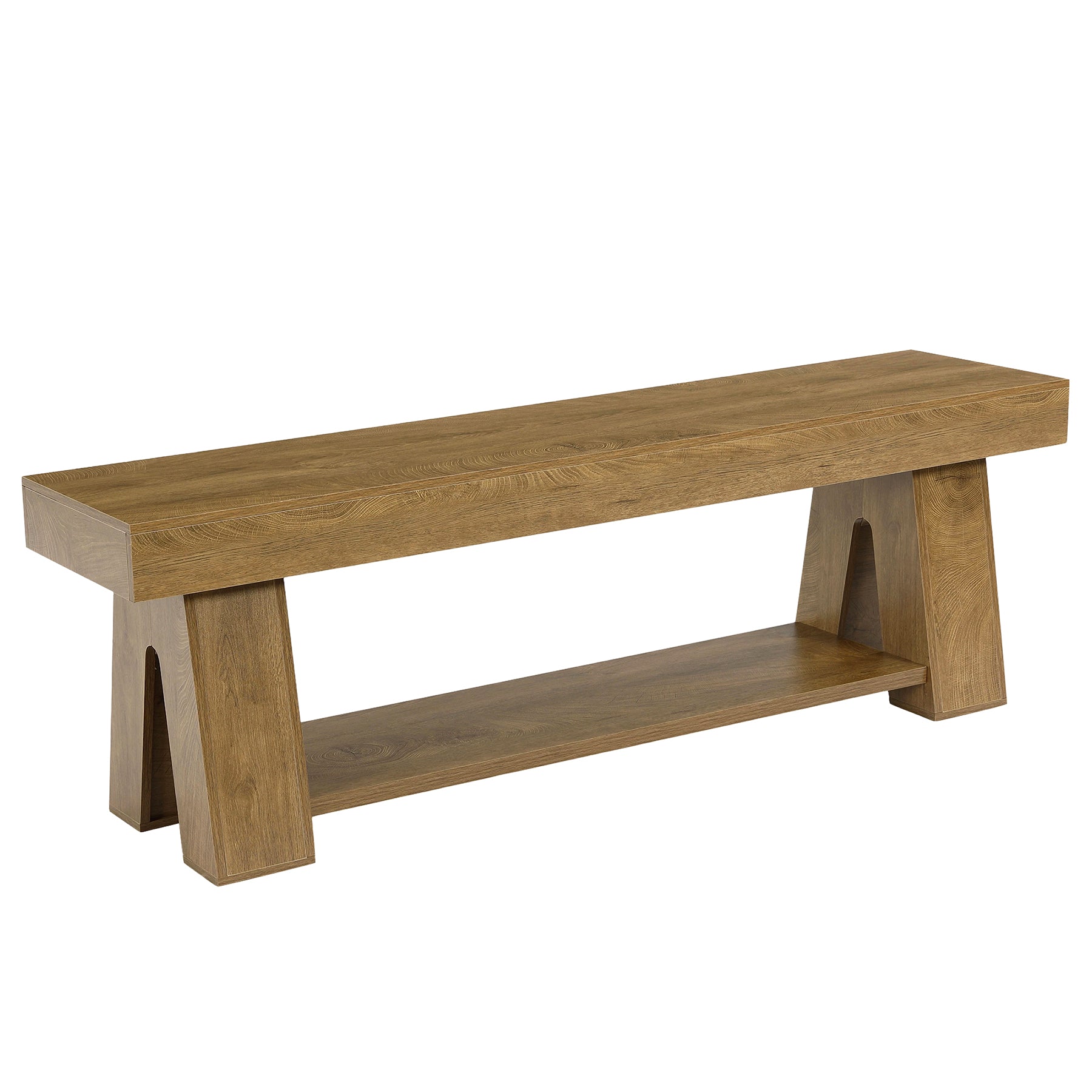 Tribesigns 63-Inch TV Stand for 65 Inch TVs, Wooden Media Console