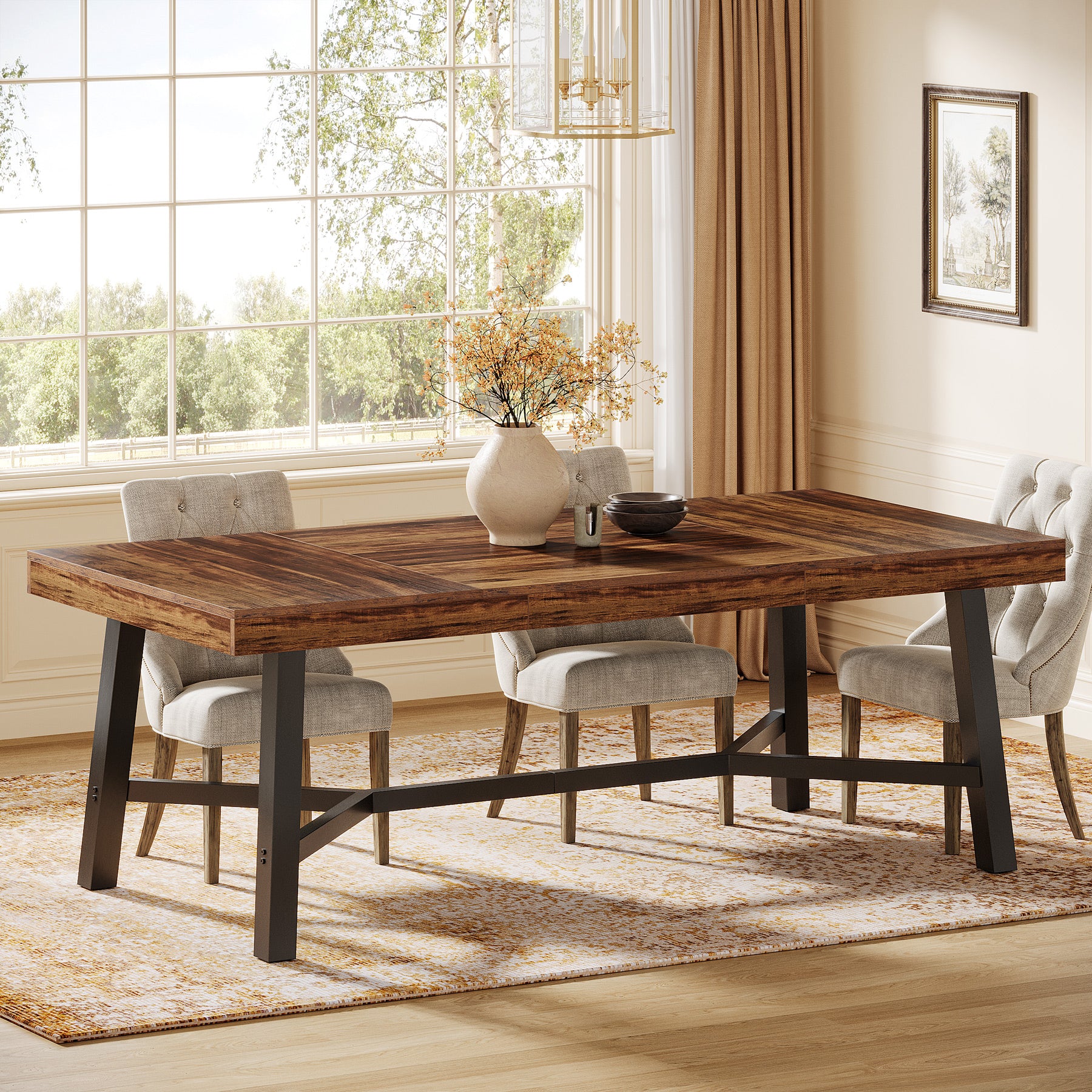 Rectangle Dining Table, 70.9