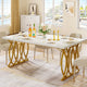 White & Gold