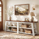 Rustic Brown & White