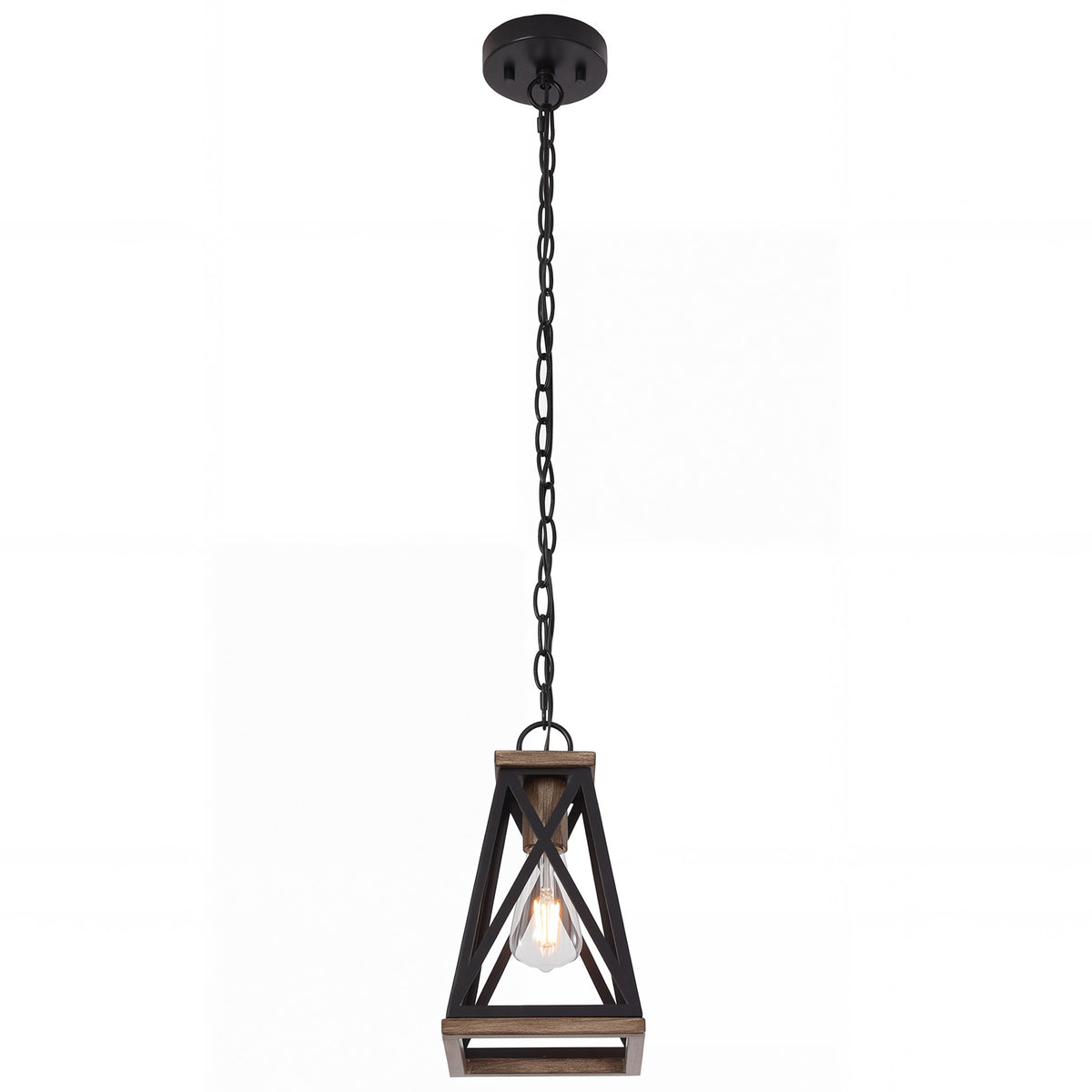 Tribesigns Farmhouse Pendant Light, Adjustable Hanging for Kitchen Island