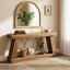 70.9" Console Table, Farmhouse Sofa Entryway Table with Sturdy Base