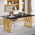 63" Executive Desk, Modern Computer Desk Conference Room Table