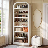 74” Tall Shoe Rack, 8-Tier Freestanding Shoe Cabinet Organizer for Entryway 3