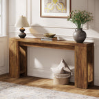70.9" Console Table, Narrow Entryway Sofa Table Behind Couch for Hallway