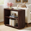 3-Tier End Table, Narrow Side Table Nightstand with Storage Shelves