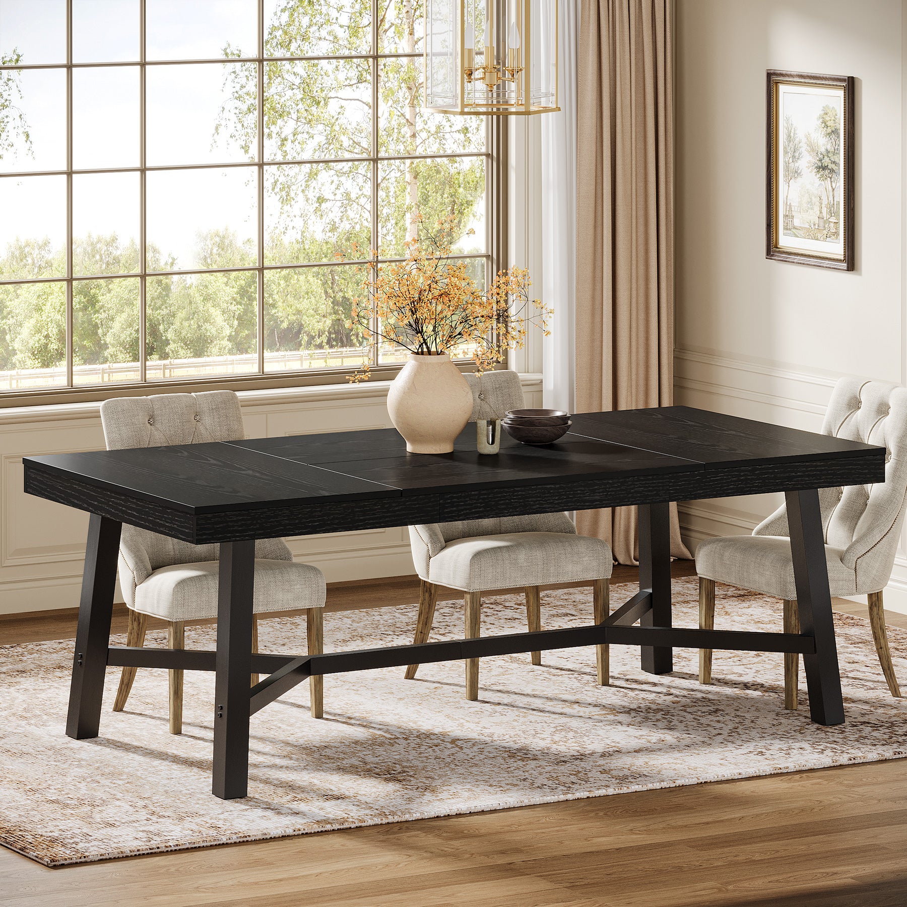 Rectangle Dining Table, 70.9