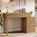 55" Computer Desk, Modern Home Office Desk Study Desk