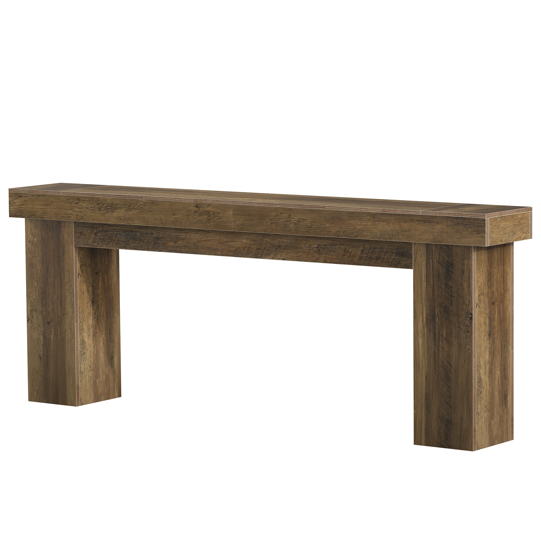 86.6" Console Table, Extra-Long Sofa Entryway Table for Living Room, Foyer