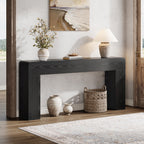 70.9" Console Table, Wooden Sofa Table Entryway Console Foyer Table