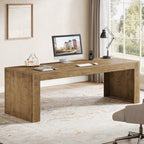 79" Two Person Desk, Double Computer Desk for Home Office