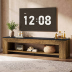 71" TV Stand, Large Entertainment Center with Shelf for TVs up to 80"