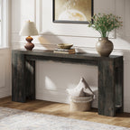 70.9" Console Table, Narrow Entryway Sofa Table Behind Couch for Hallway