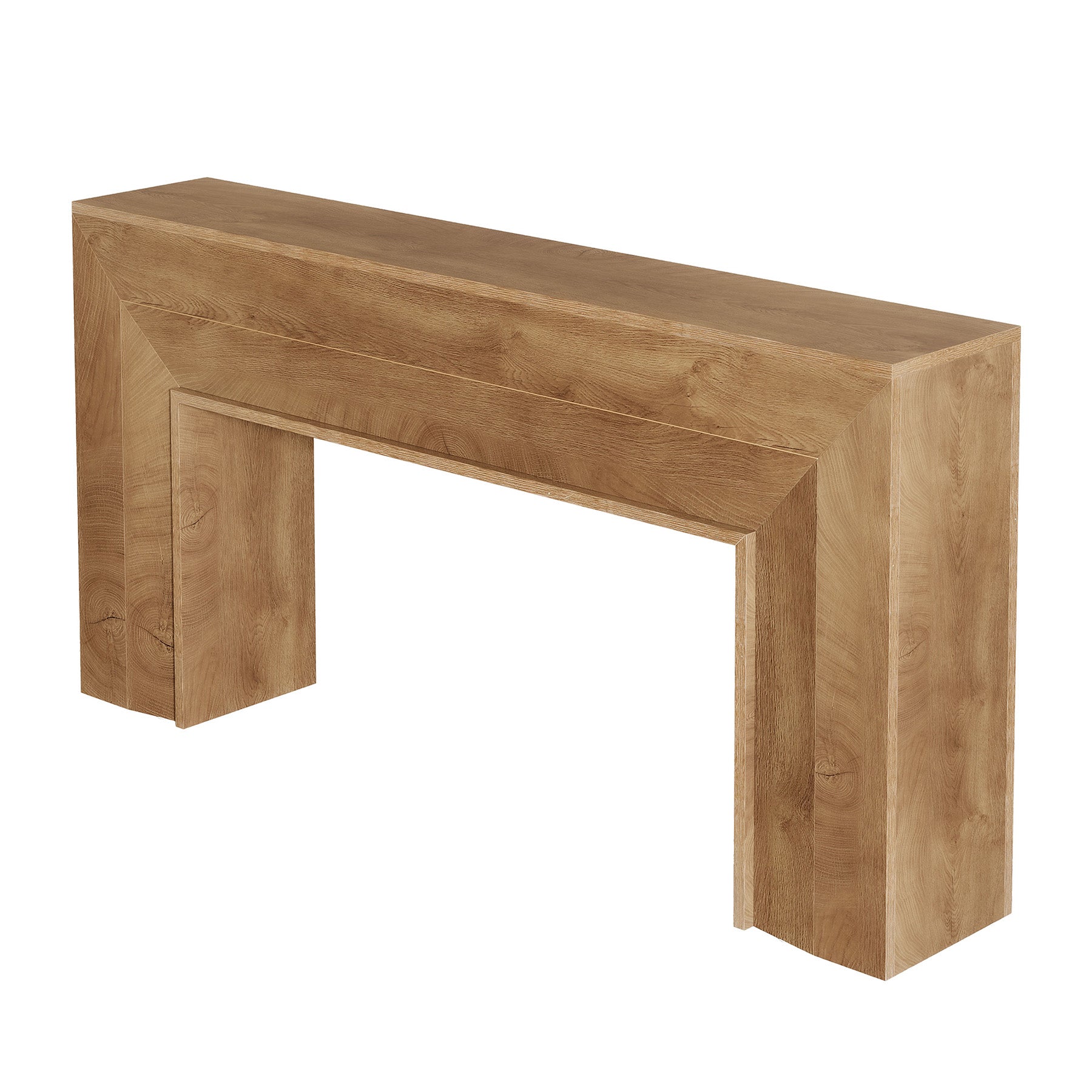 63" Console Table, Farmhouse Entryway Sofa Table for Hallway, Living Room