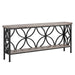 2 - Tier Console Table, 70.9" Industrial Sofa Table Behind Couch Tribesigns