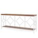 2-Tier Console Table, 71" Extra Long Sofa Table with Open Storage Shelf Tribesigns