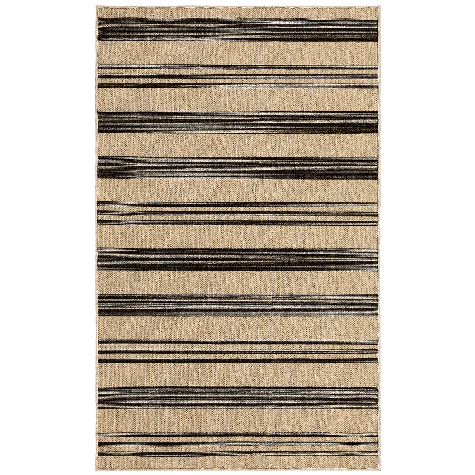 2.5x8/3x5 Striped Easy Jute Area Rug, Outdoor Hallway Runner Rug Non-Skid Washable Indoor Carpet for Entryway Porch, Oeko-Tex Certified